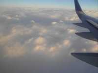 Vorschau Flug über den Wolken